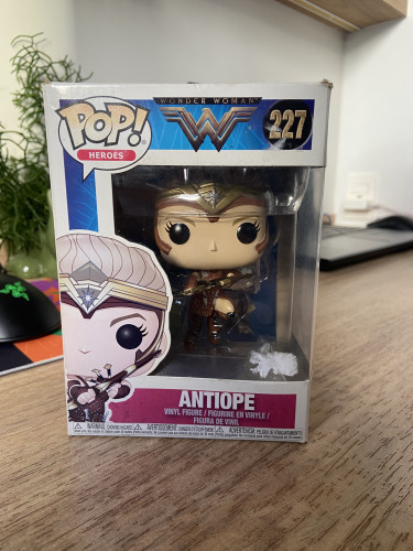 Funko Pop! Heroes – Antiope #227 | Wonder Woman | Colecionável DC-Wonder Woman-227