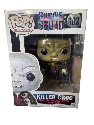 Funko Pop! Heroes – Killer Croc #102 | Suicide Squad | Dc Colecionável-Suicide Squad-102