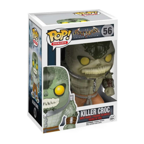 Funko Pop! Heroes Batman Arkham Asylum Killer Croc #56 - Batman Arkham Asylum - #56