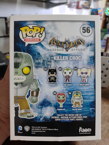 Funko Pop! Heroes Batman Arkham Asylum Killer Croc #56 - Batman Arkham Asylum - #56