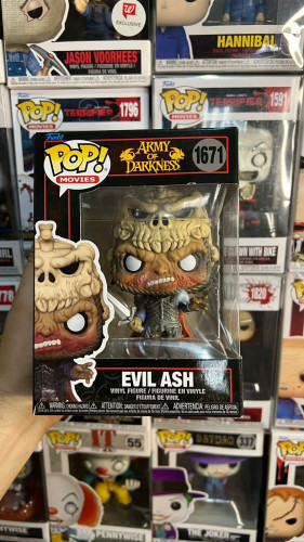 Funko Pop! Ht Scare Fair 2024 – Evil Ash Army Of Darkness #1671 - Produto Original