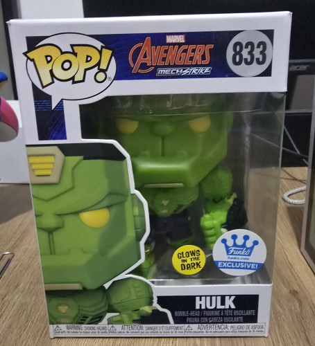 Funko Pop! Hulk Glow Marvel Hulk #833 - Produto Original