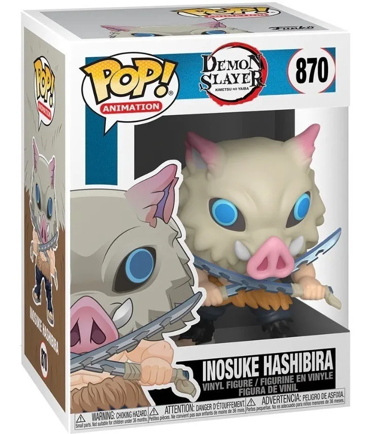 Funko Pop! Inosuke Hashibira - Pronta Entrega-Demon Slayer: Kimetsu No Yaiba-870
