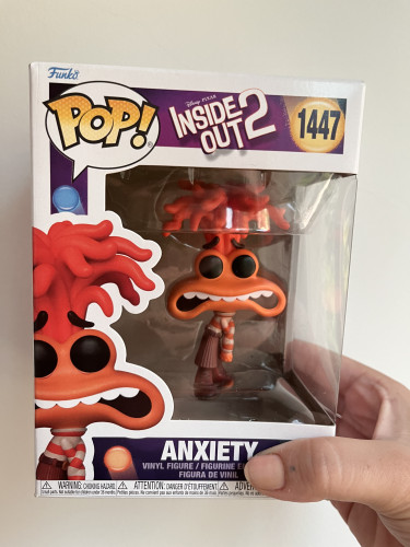 Funko Pop! Inside Out 2 - Anxiety - Ansiedade 1447 - Inside Out - #1