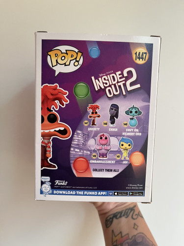 Funko Pop! Inside Out 2 - Anxiety - Ansiedade 1447 - Inside Out - #1