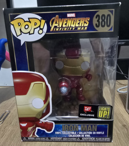 Funko Pop! Iron Man Marvel Iron Man #380 - Produto Original