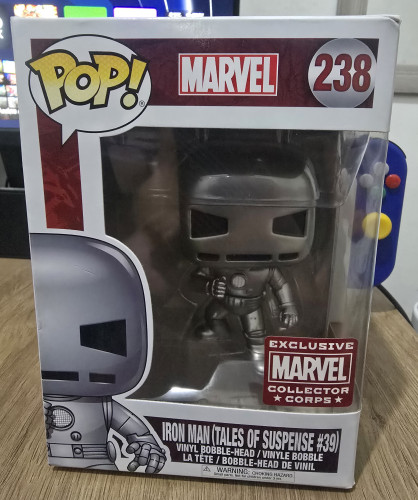 Funko Pop! Iron Man Marvel Iron #238 - Produto Original