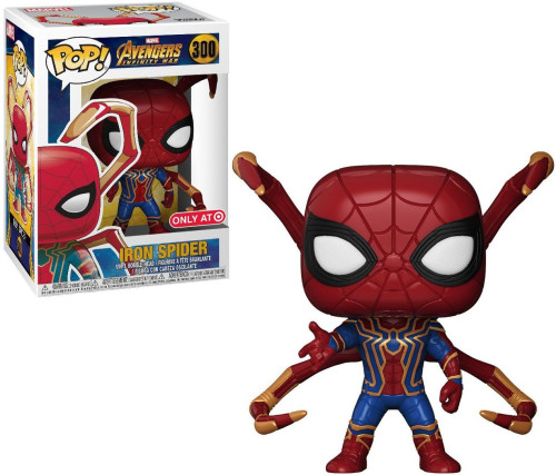 Funko Pop! Iron Spider Avengers: Infinity War #300 - Produto Original