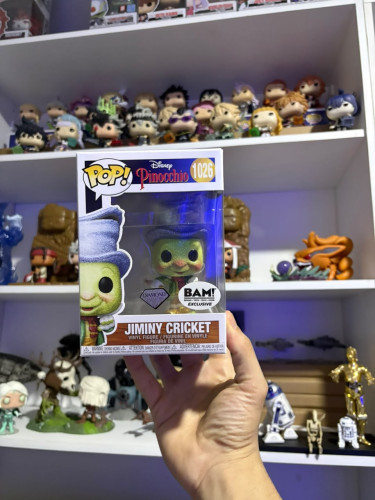 Funko Pop! Jiminy Cricket - Diamond Pinocchio #1026 - Produto Original