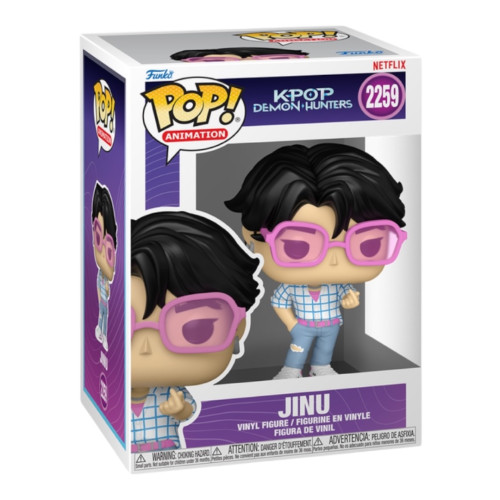 Funko Pop! Jinu - Guerreiras Do K-pop K-Pop Demon Hunters #2259 - Produto Original