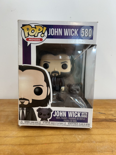 Funko Pop! John Wick With Dog-Jonh Wick-580