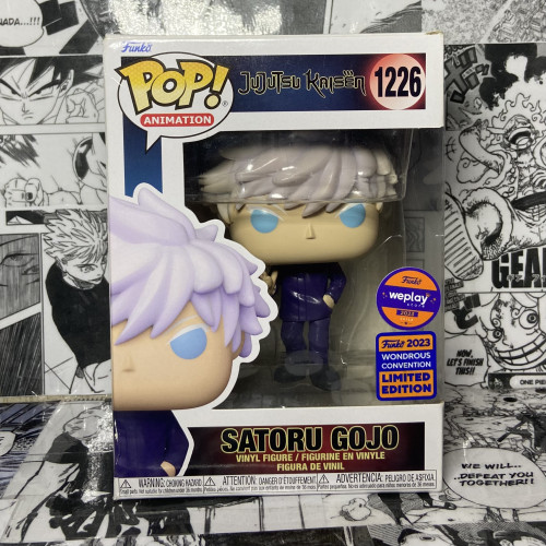 Funko Pop! Jujutsu Kaisen - Satoru Gojo Jujutsu Kaisen #1226 - Produto Original