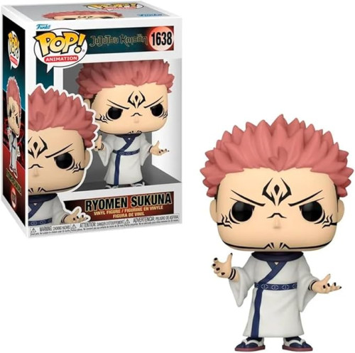 Funko Pop! Jujutsu Kaisen Sukuna Jujutsu Kaisen #1638 - Produto Original