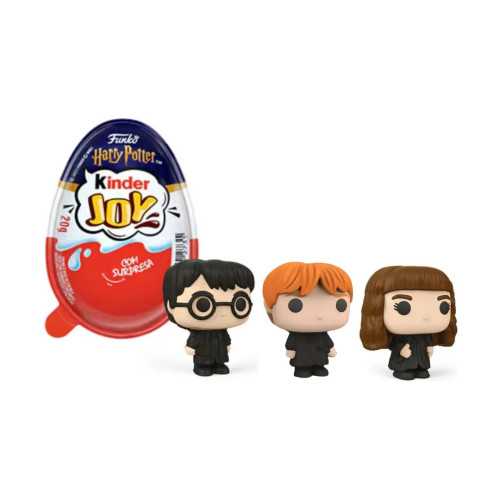 Funko Pop! Kinder Joy Harry Potter, Ron Weasley E Hermione Granger-Harry Potter-1
