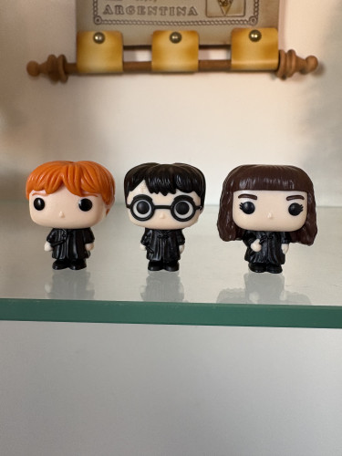 Funko Pop! Kinder Joy Harry Potter, Ron Weasley E Hermione Granger - Harry Potter - #1