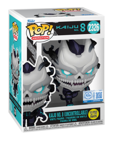 Funko Pop! Kaiju no. 8 (uncontrollable) Kaiju No. 8 #2326 - Produto Original