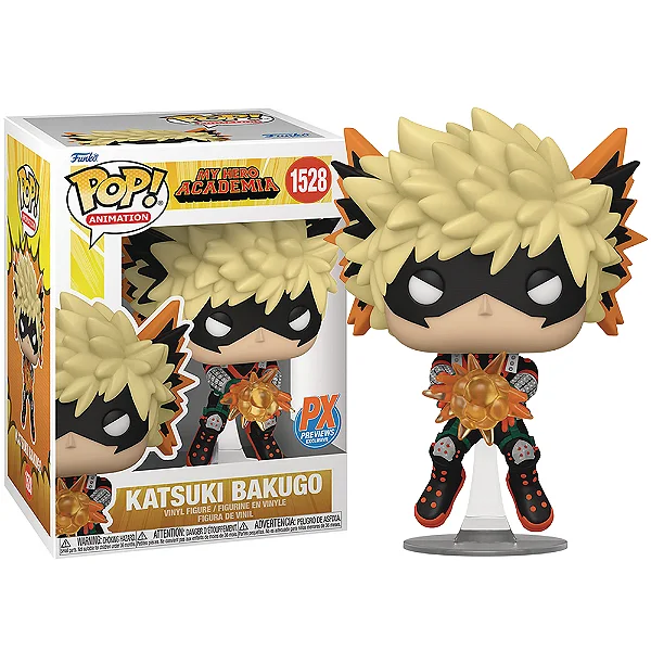 Funko Pop! Katsuki Bakugo Exclusivo PX My Hero Academia #1528 - Produto Original
