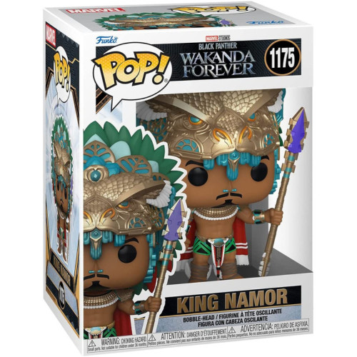 Funko Pop! King Namor 1175 Wakanda Forever Novo Original - Black Panther Wakanda Forever - #1175