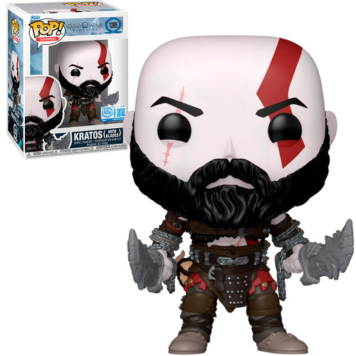 Funko Pop! Kratos (with Blades) 1285 God Of War FUNKO POP #1285 - Produto Original