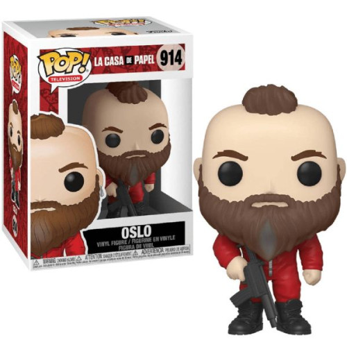 Funko Pop! La Casa De Papel - Oslo #914 La Casa De Papel #914 - Produto Original