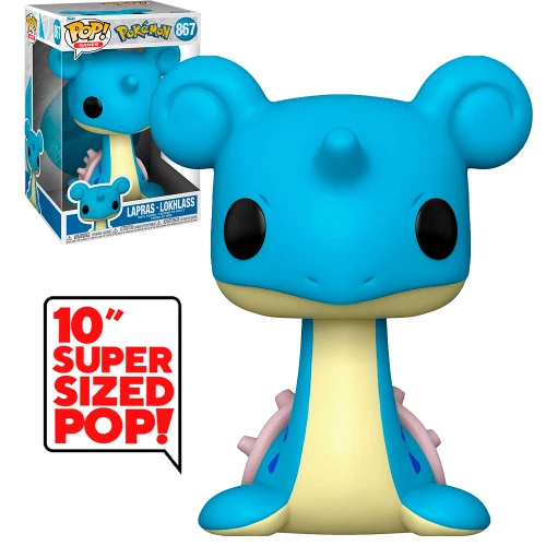 Funko Pop! Lapras 867 10" Super Sized Pokémon Exclusivo - Pokemon  #867