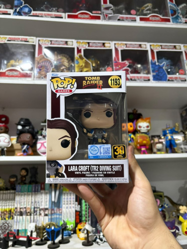 Funko Pop! Lara Croft (TR2 Diving Suit) Tomb Raider #1193 - Produto Original