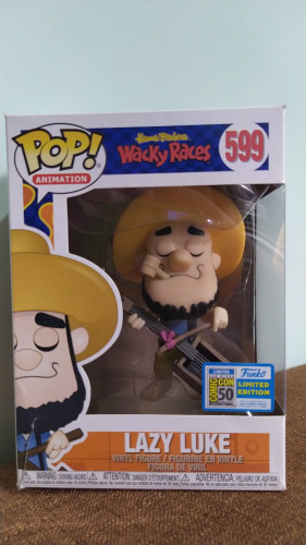 Funko Pop! Lazy Luke - San Diego Comic Con Exclusive - Hanna Barbera Wacky Races - #599