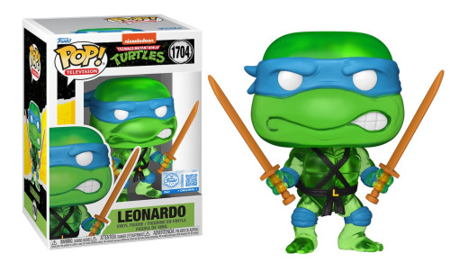 Funko Pop! Leonardo (translucent Green)-Teenage Mutant Ninja Turtles-1704