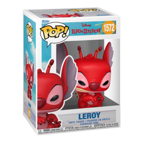 Funko Pop Leroy - Lilo & Stitch - #1572 FUNKO POP #1572 - Produto Original