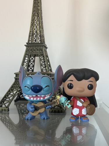 Funko Pop! Lilo #1043 e Stitch Ukelele LOOSE - Lilo E Stitch - #1044