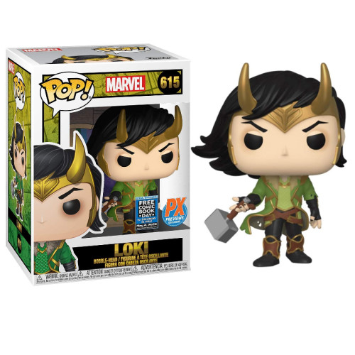  Pop! Marvel Loki #615 - Produto Original