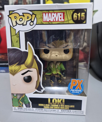 Funko Pop! Loki Pop! Marvel Loki #615 - Produto Original