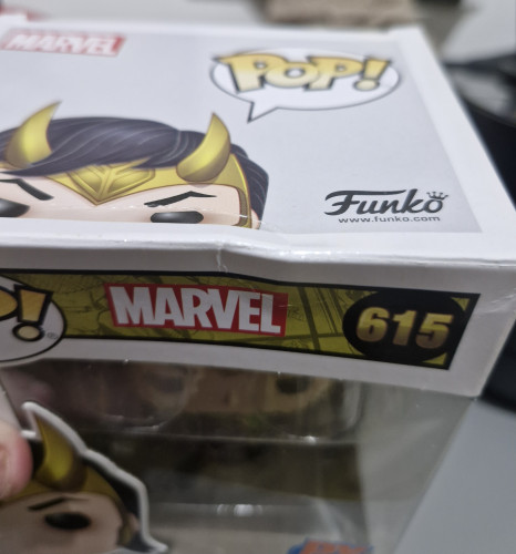  Pop! Marvel Loki #615 - Produto Original