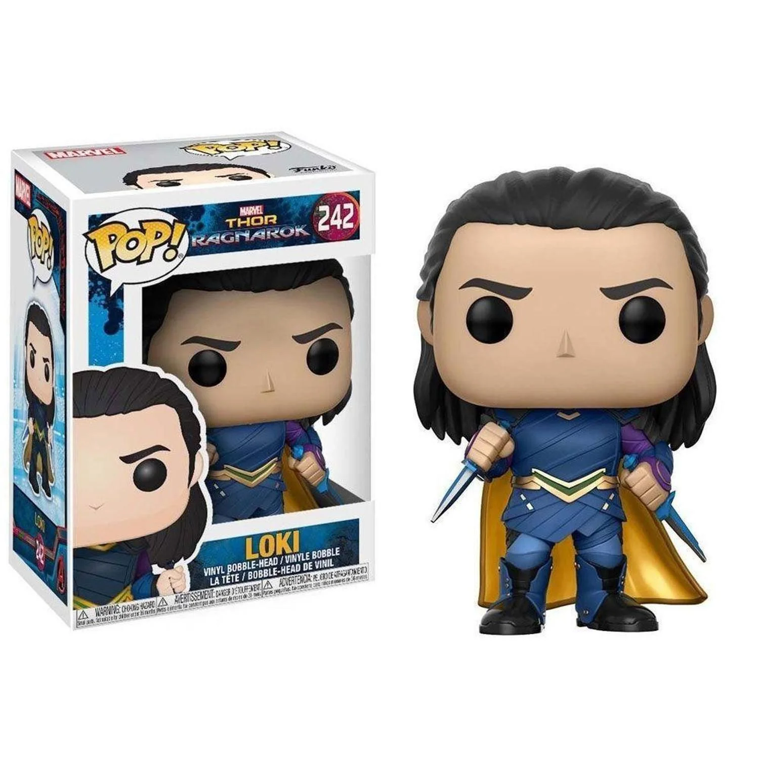 Funko Pop! Loki Thor Ragnarok #242 - Produto Original
