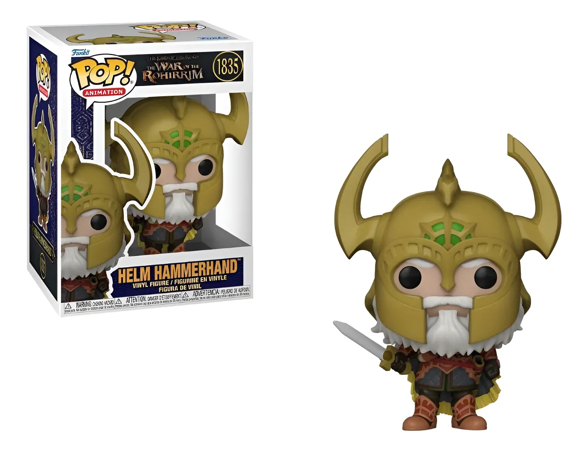 Funko Pop! Lord Of The Rings The War The Rohirrim Helm 1835 Lord Of The Rings #1835 - Produto Original