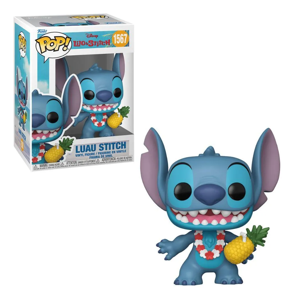 Funko Pop! Luau Stitch - Disney - Pronta Entrega - Disney Lilo & Stitch - #1567