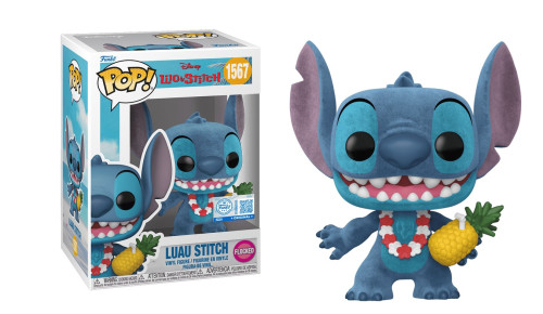 Funko Pop! Luau Stitch (flocked) Disney #1567 - Produto Original