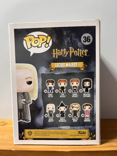 Funko Pop! Lucius Malfoy #36 - Harry Potter - #36