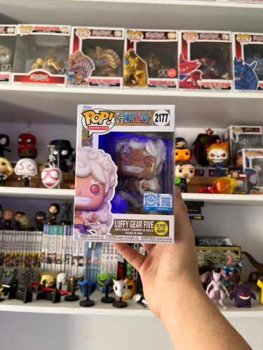 Funko Pop! Luffy Gear Five GLOW One Piece #2177 - Produto Original