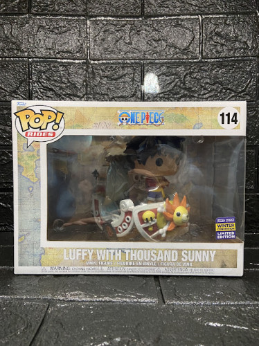 Funko Pop! Luffy With Thousand Sunny - One Piece #114-One Piece-114