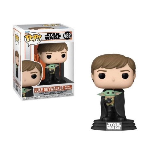 Funko Pop! Luke Skywalker With Grogu-Star Wars-482