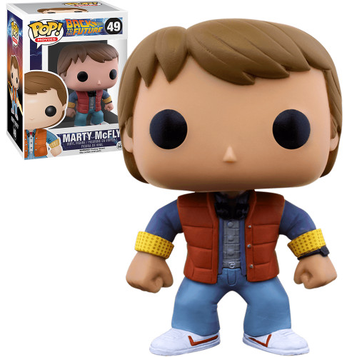 Funko Pop! Marty Mcfly 49 Back to The Future FUNKO POP #49 - Produto Original