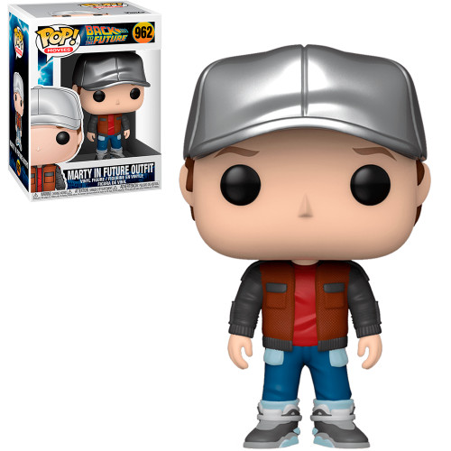 Funko Pop! Marty In Future Outfit 962 Back To The Future FUNKO POP #962 - Produto Original