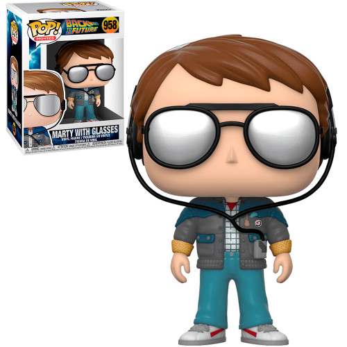 Funko Pop! Marty With Glasses 958 Back To The Future FUNKO POP #958 - Produto Original