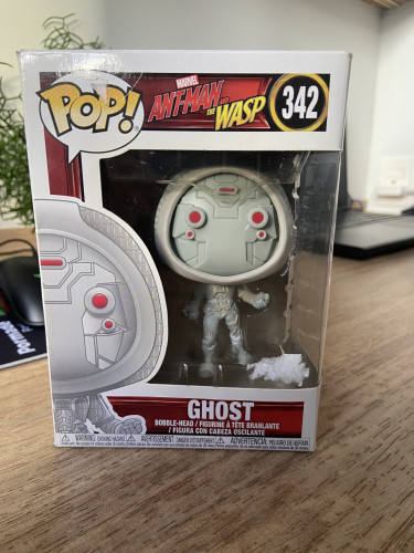 Funko Pop! Marvel – Ghost #342 | Ant-Man and The Wasp | Colecionável-Ant-Man & The Wasp-342