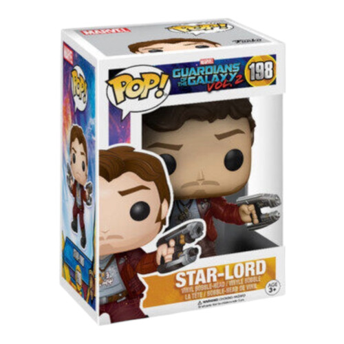 Funko Pop! Marvel - Guardians of the Galaxy vol. 2 - Star Lord (Star-Lord) - Marvel - #198