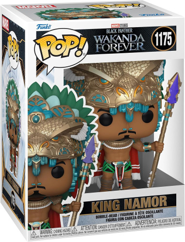 Funko Pop! Marvel - Pantera Negra - Wakanda Forever 1175 - King Namor Black Panther Wakanda Forever #1175 - Produto Original