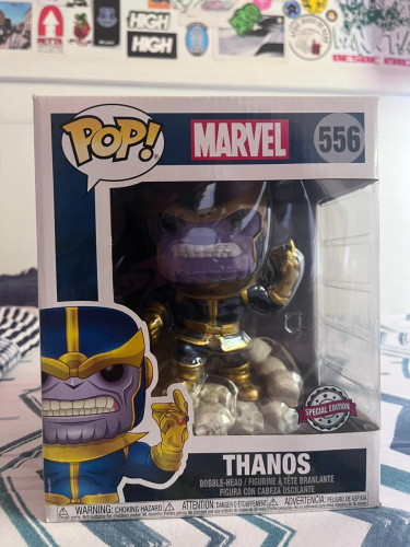 Funko Pop! Marvel - Thanos #556 PX Exclusive. Marvel #556 - Produto Original