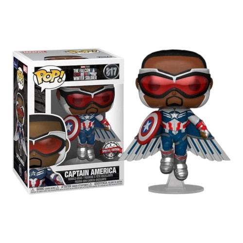Funko Pop! Marvel - The Falcon and the Winter Soldier - Captain America (Falcon)-Marvel-817