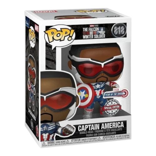 Funko Pop! Marvel - The Falcon and the Winter Soldier - Captain America (Falcon) - Marvel - #818